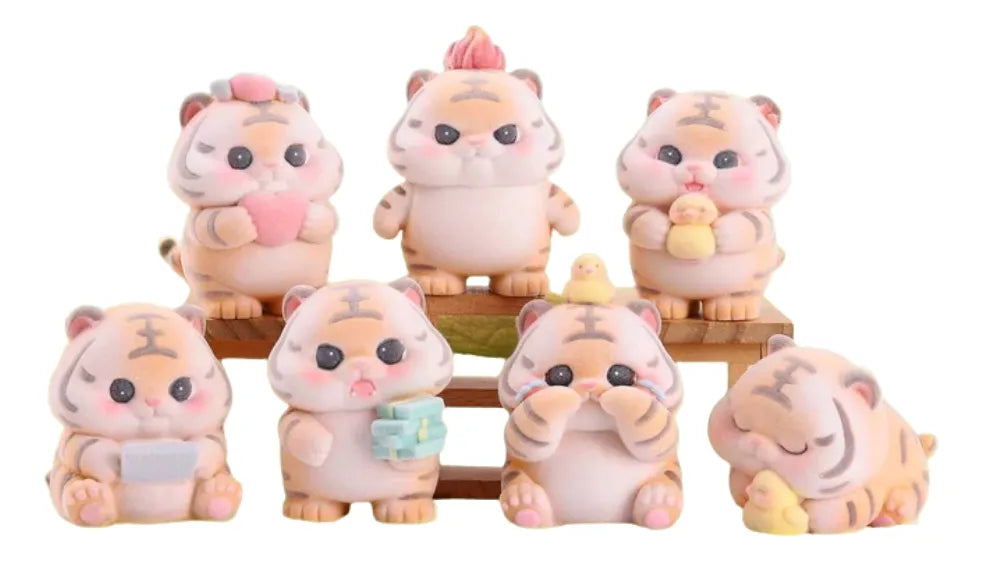 Mini Tigre Figura Coleccionable Sorpresa Shine KL281