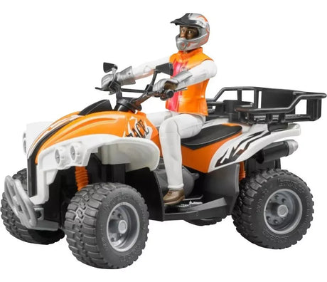 Bruder Bworld Quad con conductor BRU63000