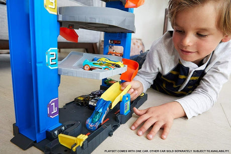 Hot Wheels Pista Stunt Garage Play Set Gnl70 Mattel