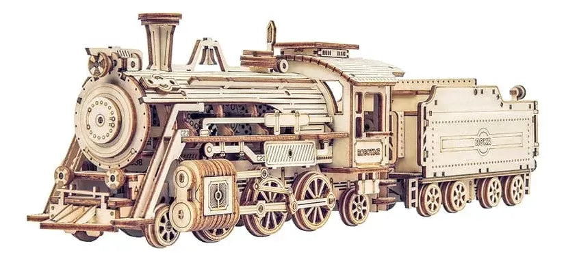 Robotime Puzzle 3d Tren Expreso Mc501 Rokr