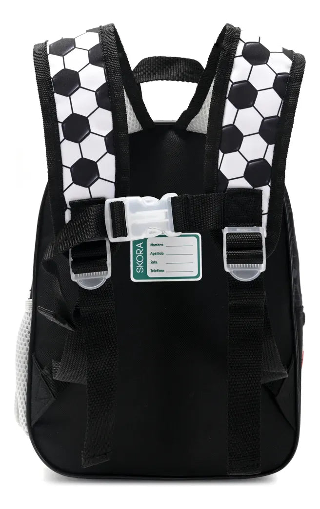Mochila C/Luz Petit Termoformada Futbol 12p 22x30x10cm 41318