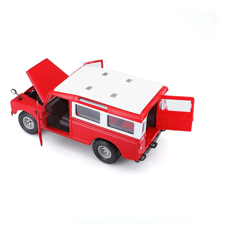 Bburago 1:24 Land Rover Serie II Rojo 18-22063