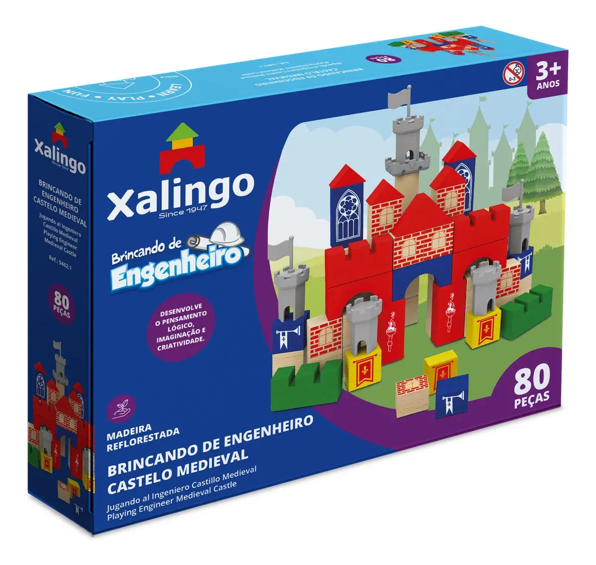 Jugando Al Ingeniero Castillo Medieval 80 pzs 0995462.1