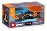 Bburago 1:43 Race McLaren Racing MCL38, NORRIS18-38214