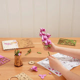Robotime Rowood Puzzle 3d Flor De Orquídea Tw091