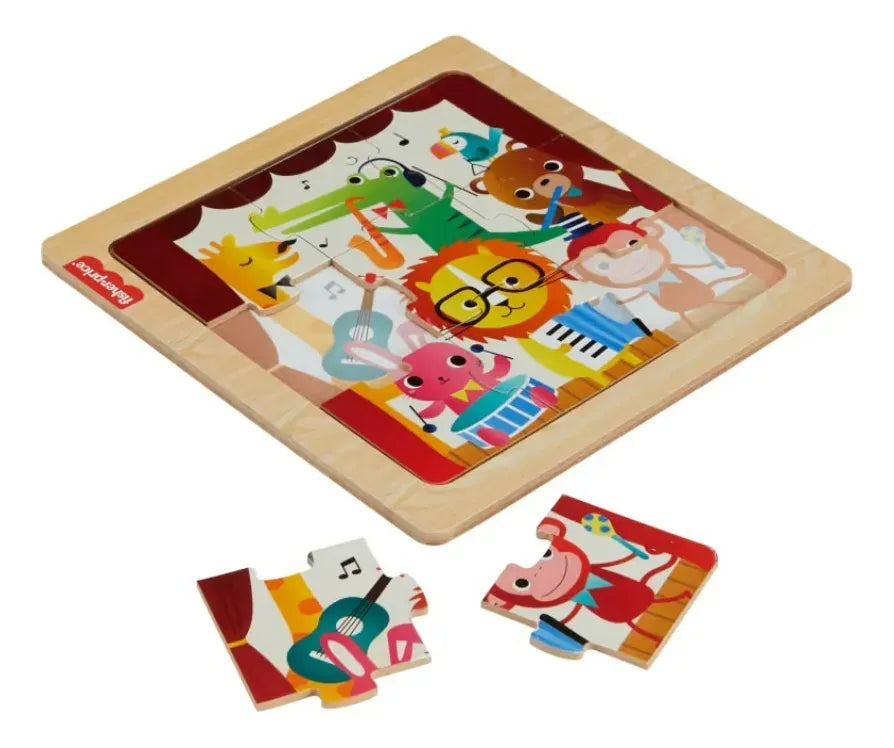 Fisher Price Puzle De Madera HXV15