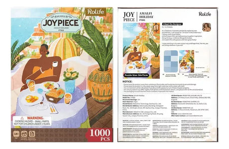 Robotime Puzzle Amalfi Vacaciones 1000 piezas Pt005 Rolife