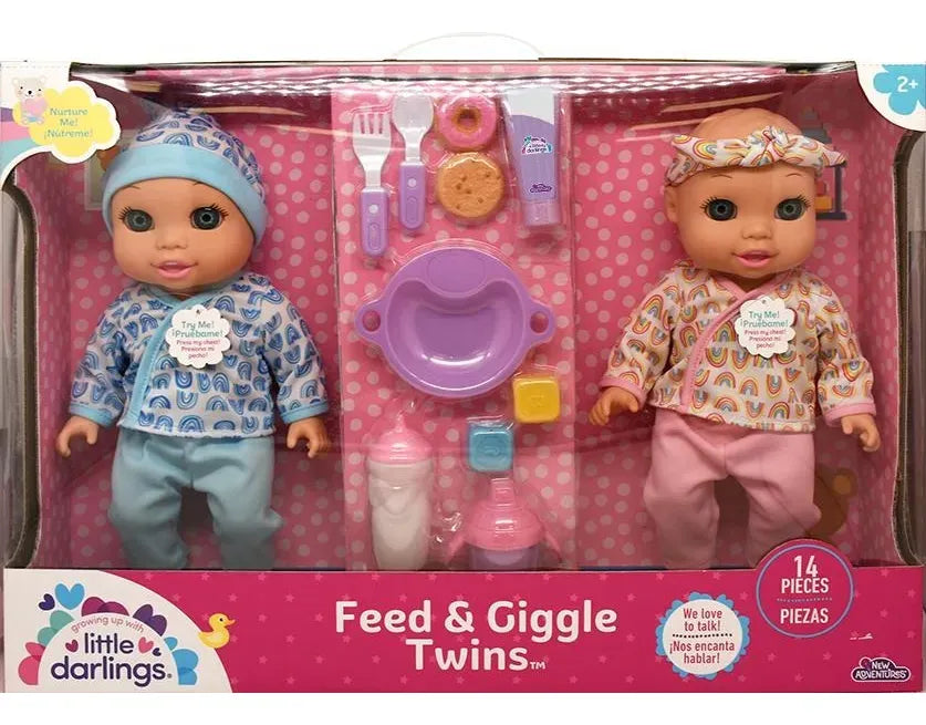 New Adventure Muñecas Mellizas 12” 4284