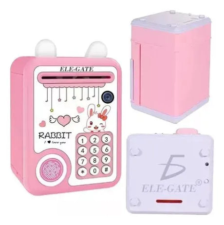 Mini Bank Caja Fuerte Rosa 2763658
