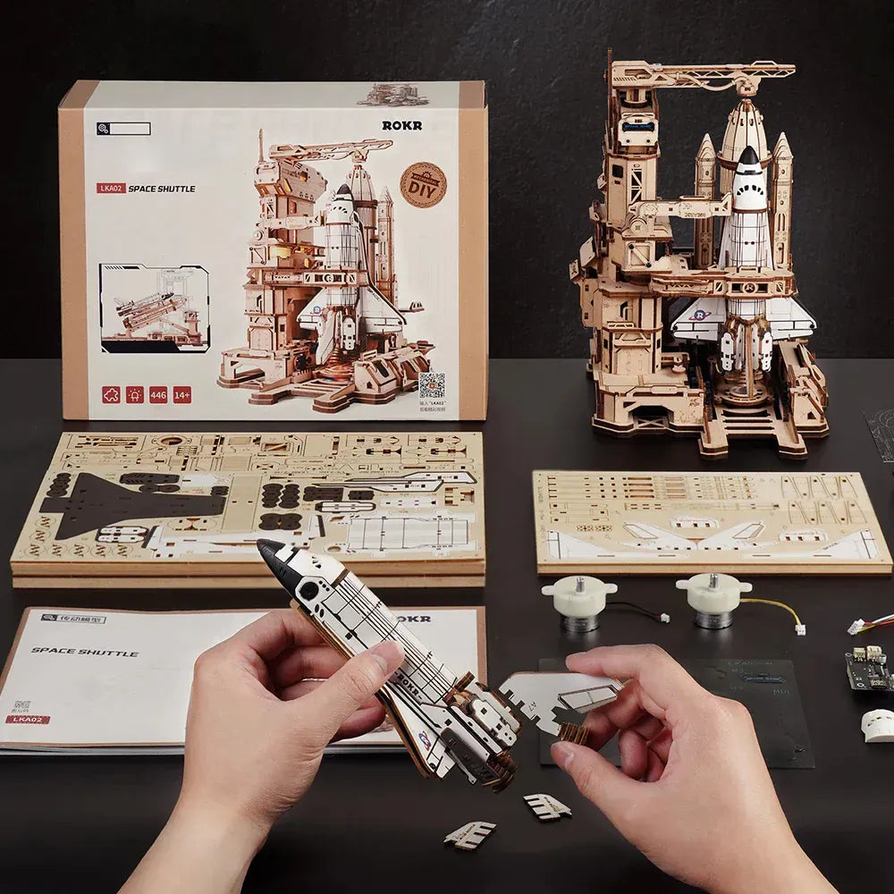 Robotime Rokr Puzzle 3d Transbordador Espacial Lka02