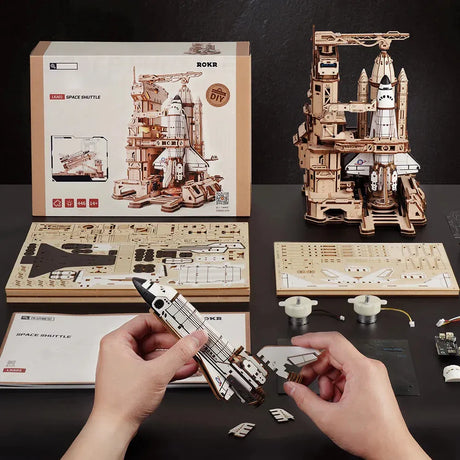 Robotime Rokr Puzzle 3d Transbordador Espacial Lka02