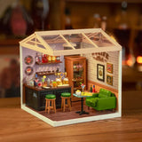 Robotime Puzzle 3d Leisurely Cheers Bar Rolife Dw012