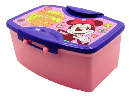 Lunch Box Con Cubiertos Minnie 01MINNIE057