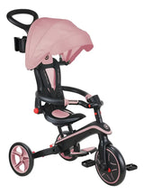 Globber Triciclo Explorer Trike Foldable 4 en 1 Deep Pastel Pink 732-210