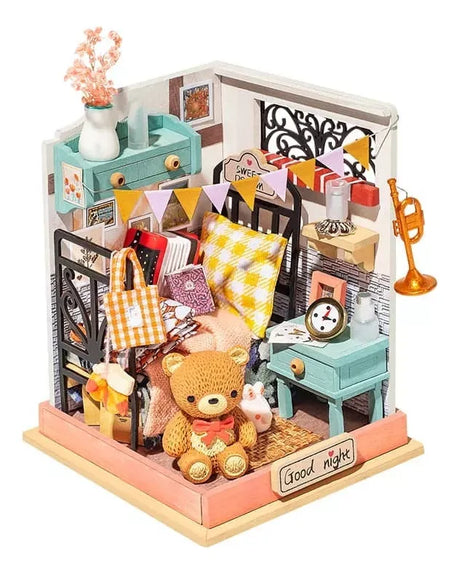Robotime Puzzle 3d Habitacion Dulce Sueño Ds016 Rolife