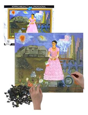 Puzzle 1000 Pzs Autorretrato Mexico y EEUU 810-0233 FD1000270 (22)