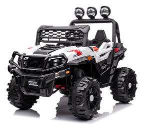 Camioneta a Bateria JEEP Blanca CN-SHX61688