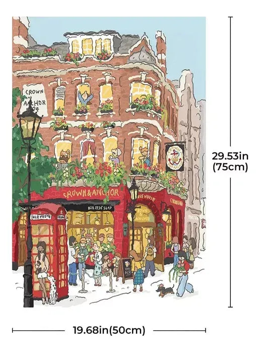 Robotime Puzzle Covent Garden 1000 piezas Pt006 Rolife