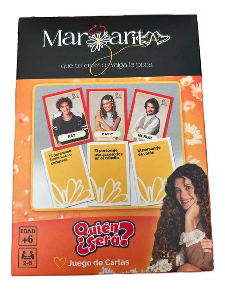 Juego De Mesa Cartas De Margarita, Quien Sera? 24040