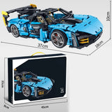 Panlos Brick Bloques Auto De Carrera 1610 Pzas 2458322