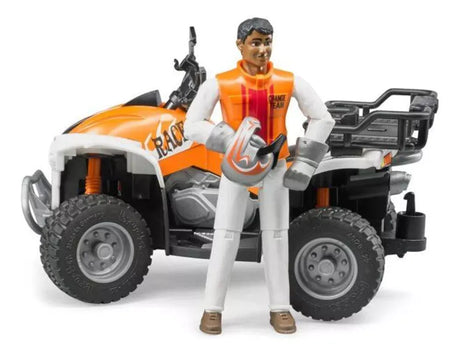 Bruder Bworld Quad con conductor BRU63000