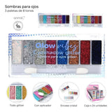 Sombra Para Ojos Glitter Glow Vibes Con Aplicador Modelo 2 39554