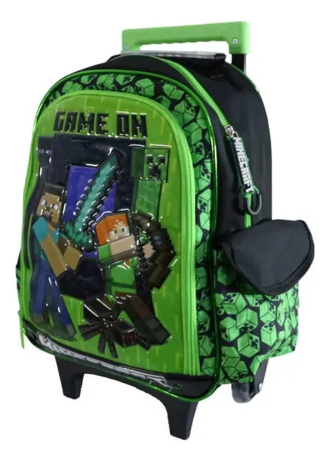 Cresko Mochila Carro Minecraft Mine 14P MI186
