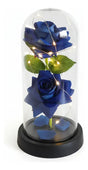 Rosas Flor Artificial Cupula Con Luz 21cm Kl790