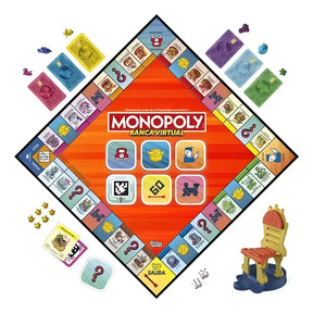 Hasbro Juego de Mesa Monopoly App Banking G14245732