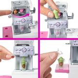 Muñeca Barbie Cafetería Con Accesorios Gmw03 Mattel