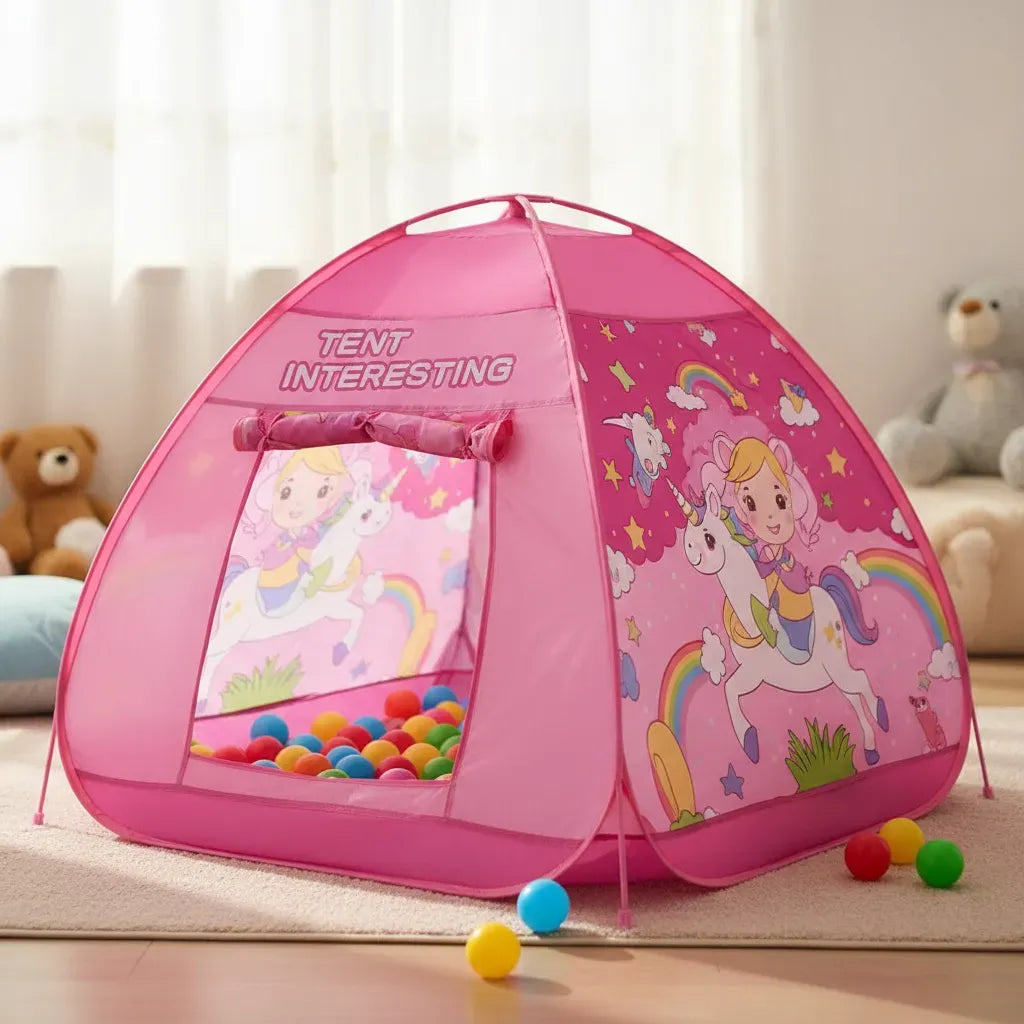 Carpa De Juegos Infantil Iglú + 6 Pelotas 3104767 Shine Rosa