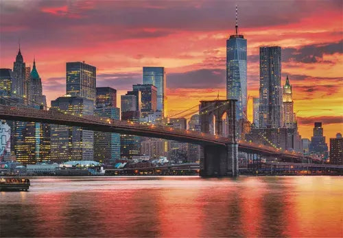 Puzzle Hqc East River At Dusk 1500 Pzas 31693 Clementoni