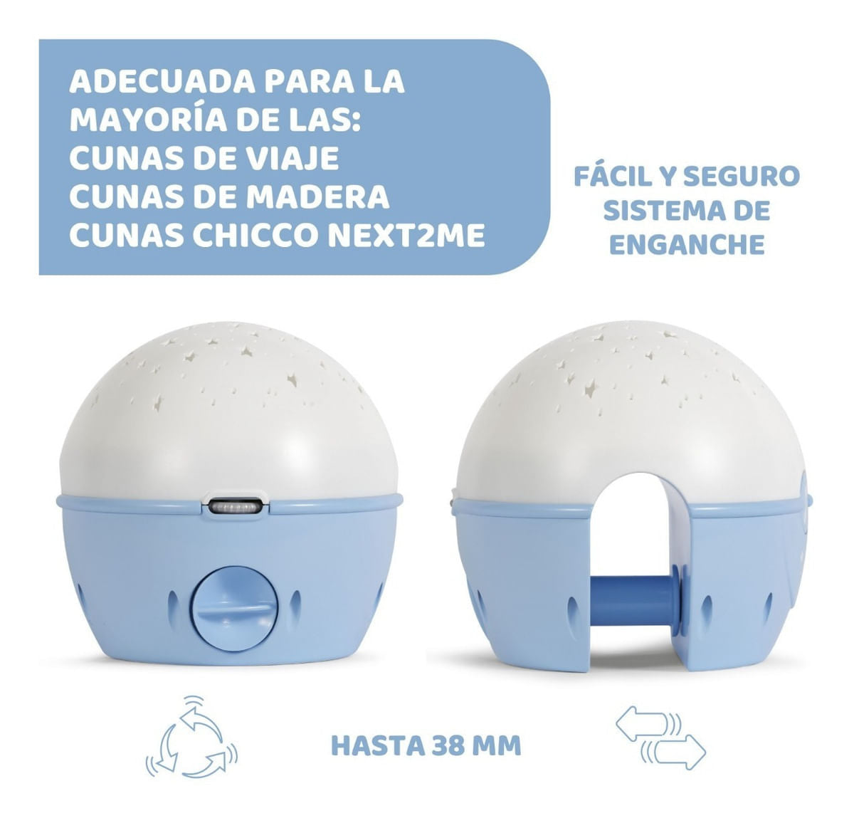 Chicco Proyector Next2 Star Celeste 7647