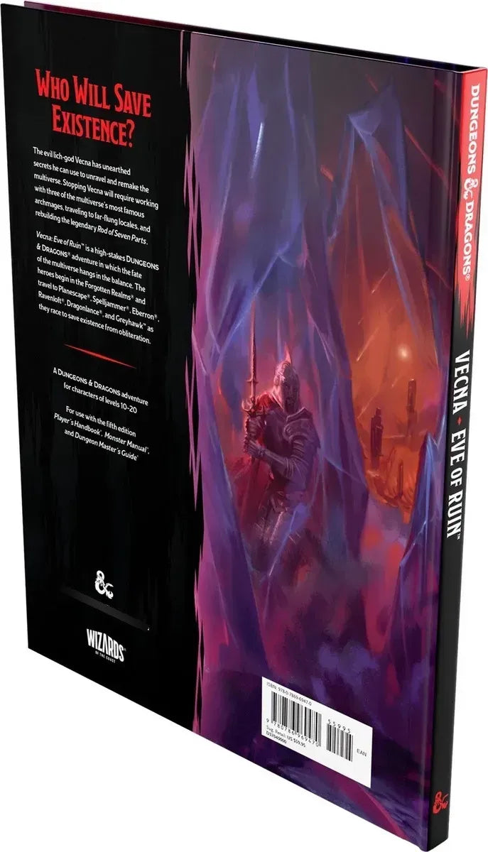 Dungeons & Dragons Vecna Eve Of Ruin En Ingles 29-3060