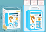 Mini Bank Caja Fuerte Celeste 2763659