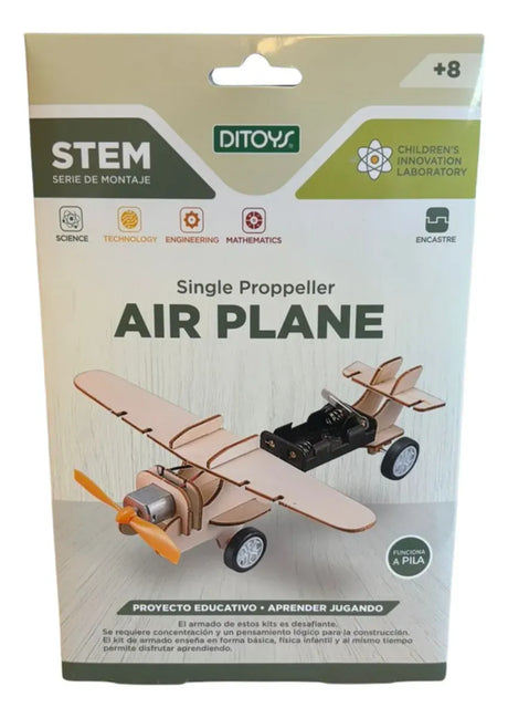 Stem Proyecto Educativo Kit Para Armar Verde 2990 Ditoys