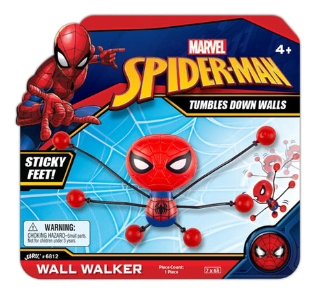 Muñeco Spiderman Wall Walker Sticky Feet 6812