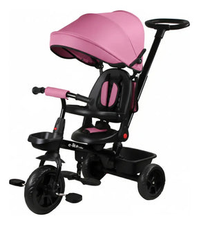 Triciclo con Capota JY-T07B Rosa