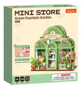 Robotime Puzzle 3d Green Fountain Garden Rolife Ds049