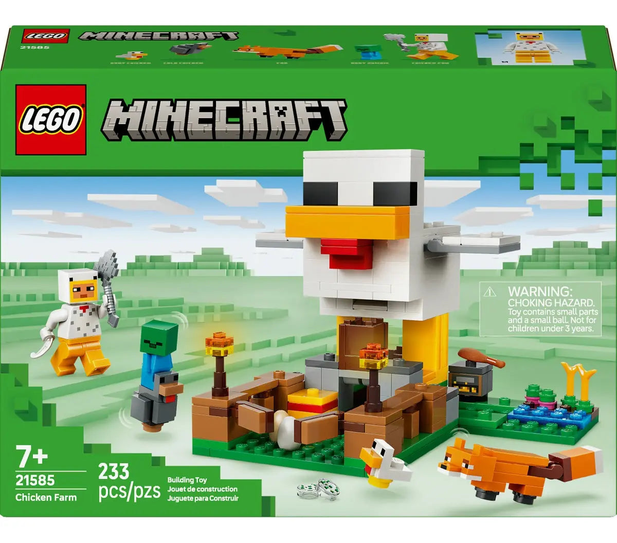 Lego Minecraft: La Granja de Gallinas 21585