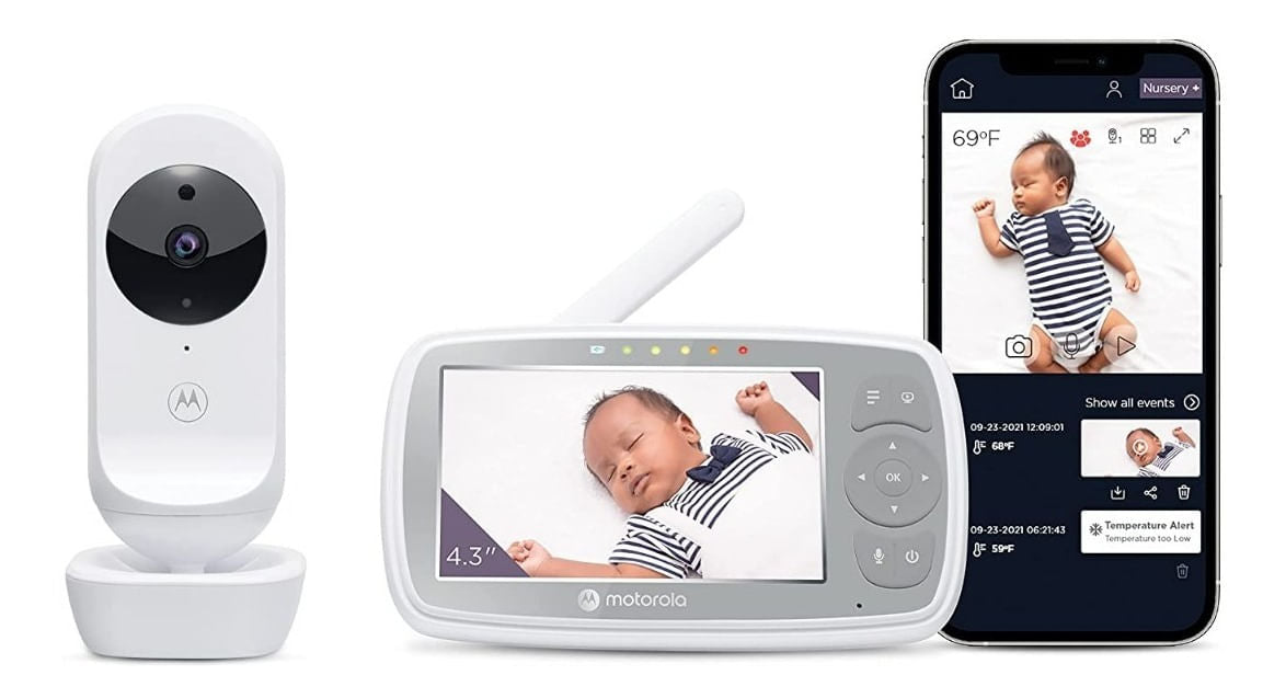 Motorola Baby Call Connect Pantalla 4.3 Y Wifi Vm44