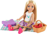Muñeca Barbie Chelsea Club Set Día De Campo Hck66 Mattel