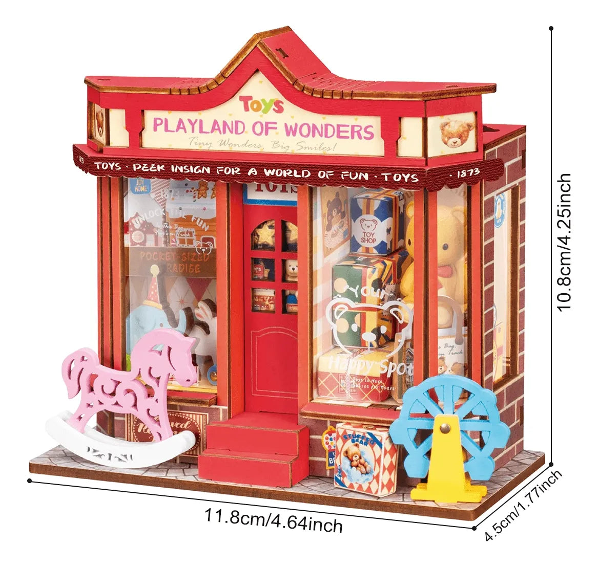 Robotime Rolife Whimsy Toy Shop DS044
