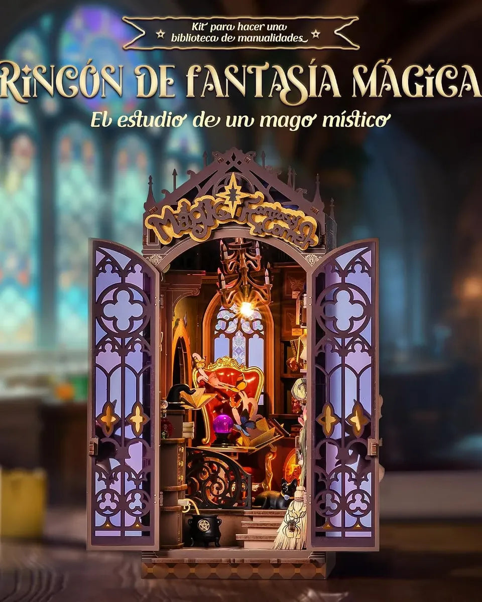 Robotime Puzzle 3d Rincón De Fantasía Mágica Rolife Tgb14