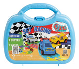 Calesita Valija Set Racing Pista + 2 Autos Art 119
