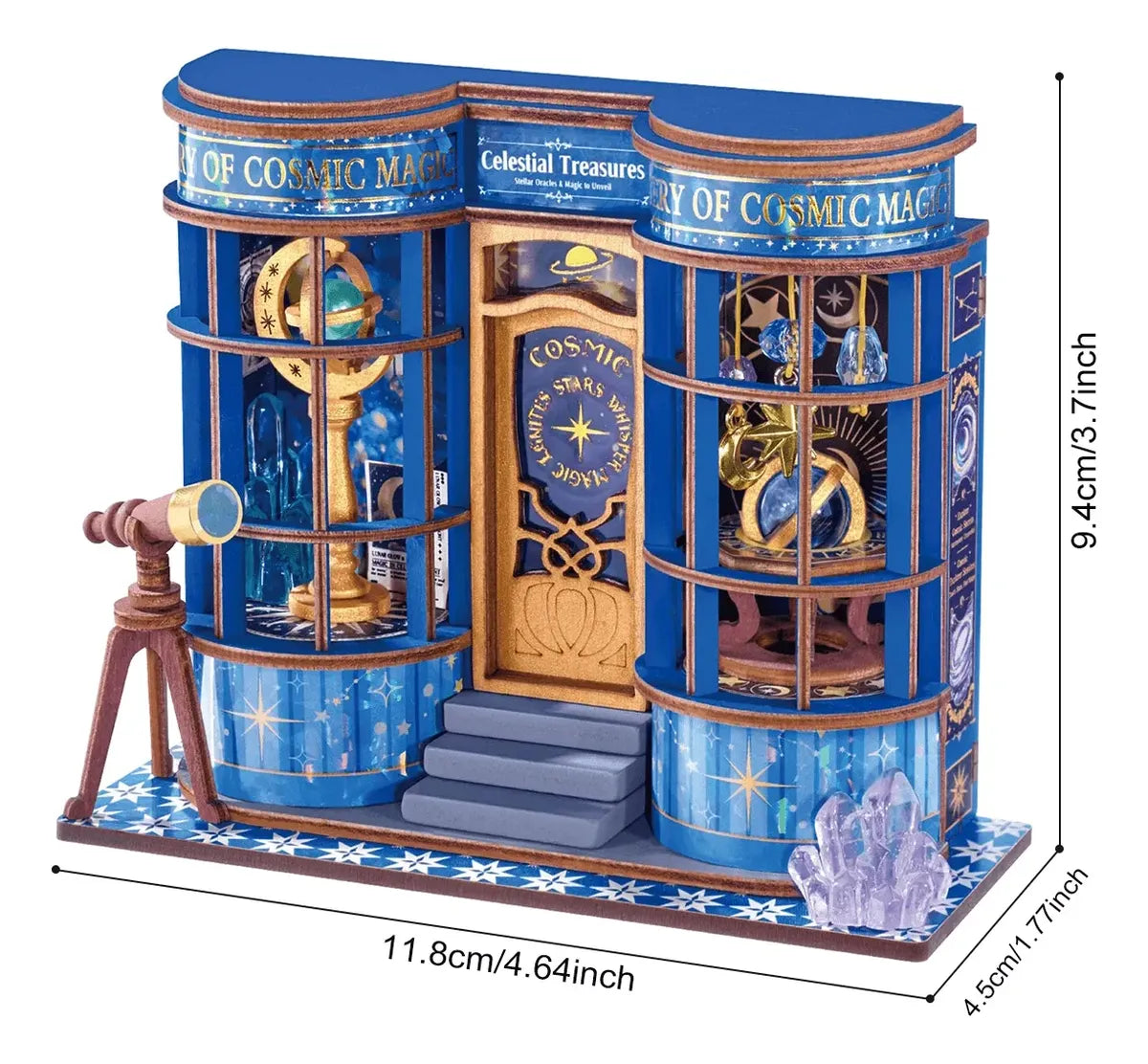 Robotime Puzzle 3d Tienda De Astronomía Mágica Rolife Ds048