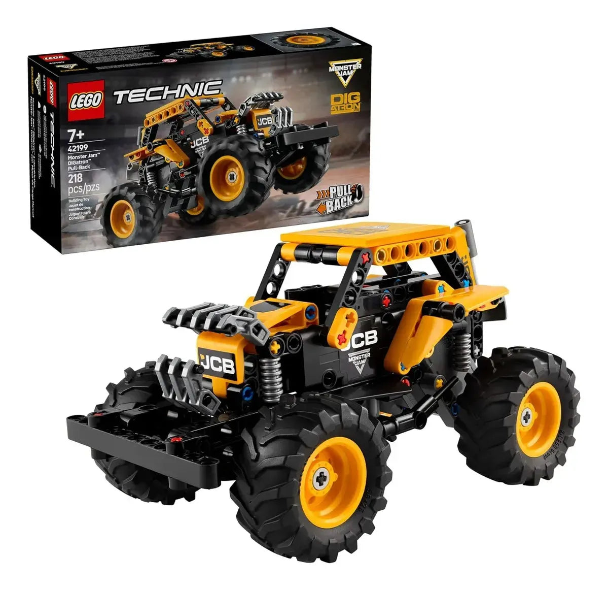 LEGO Technic Monster Jam™ DIGatron™ con Motor de Carga Manual 42199