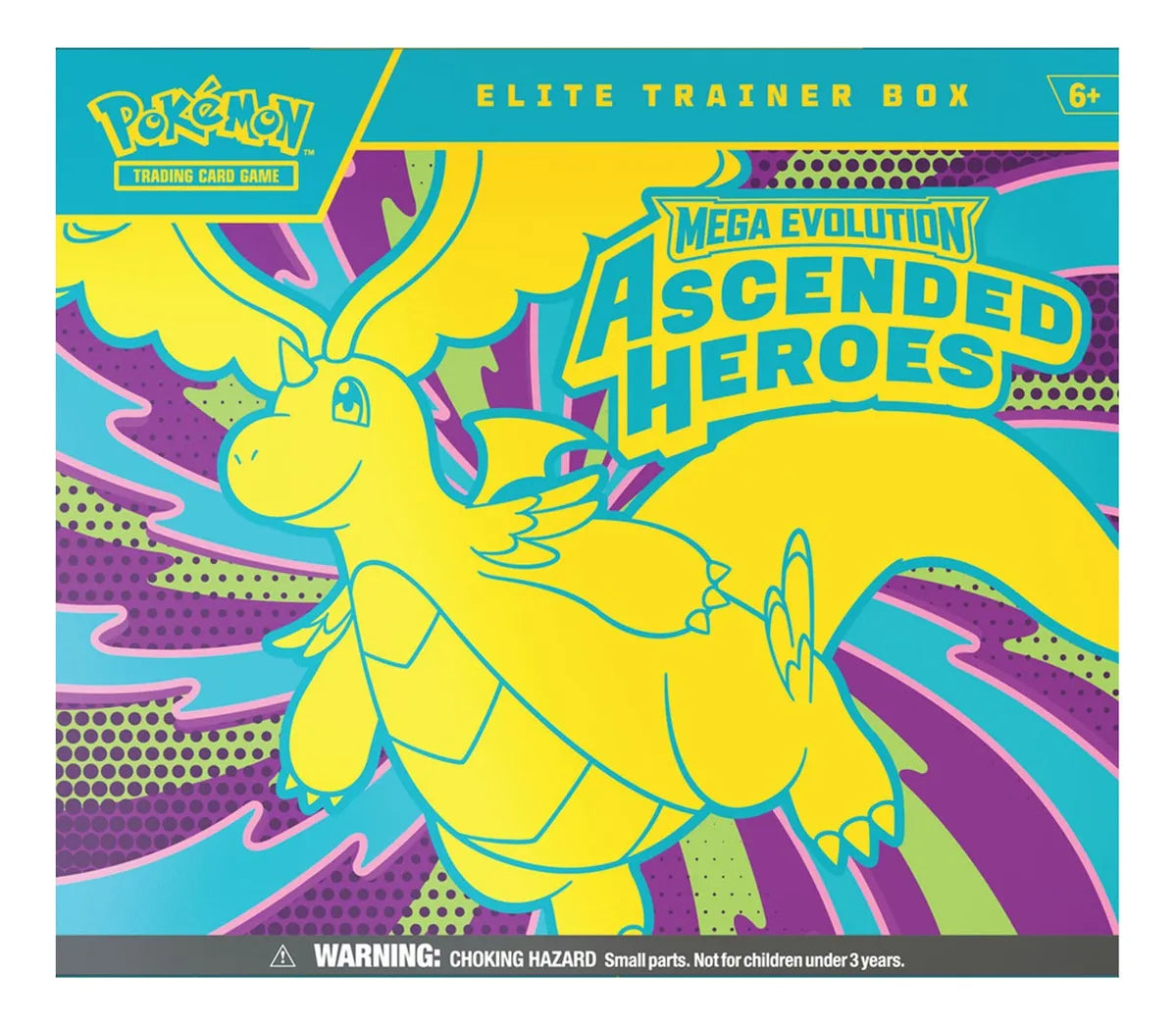 Pokémon TCG -Ascended Héroes Elite Trainer Box Ingles 1720 10315-101