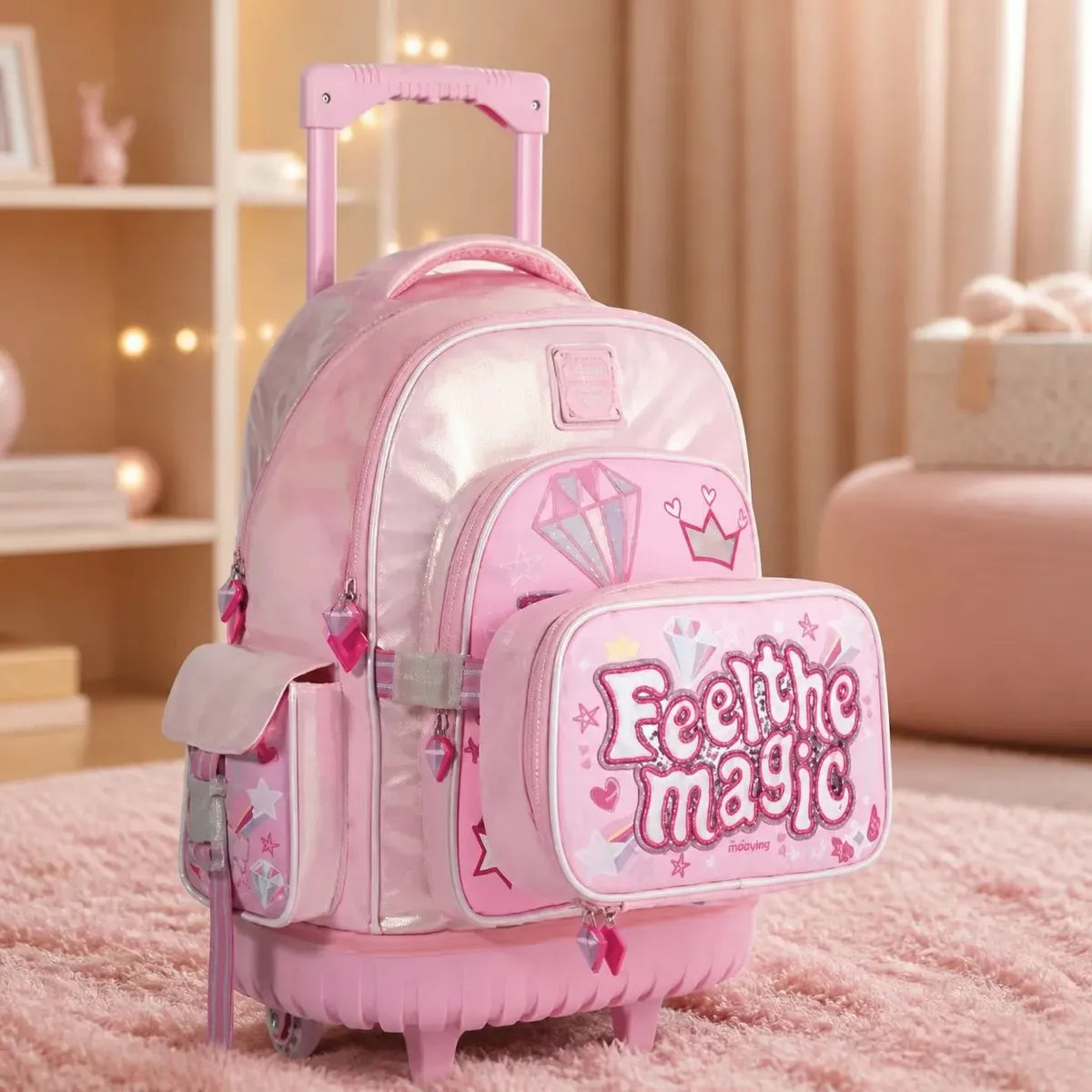 Mooving Mochila Carro 22L Feel The Magic + Lunchera 1613526