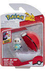Pokémon Figura 6cm + Pokebola Clip N Go 95057